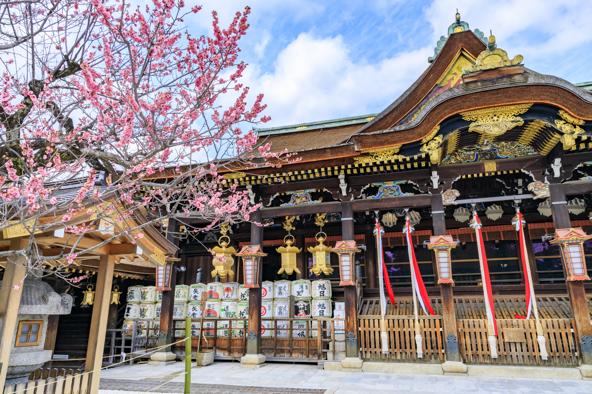 梅芳る北野天満宮