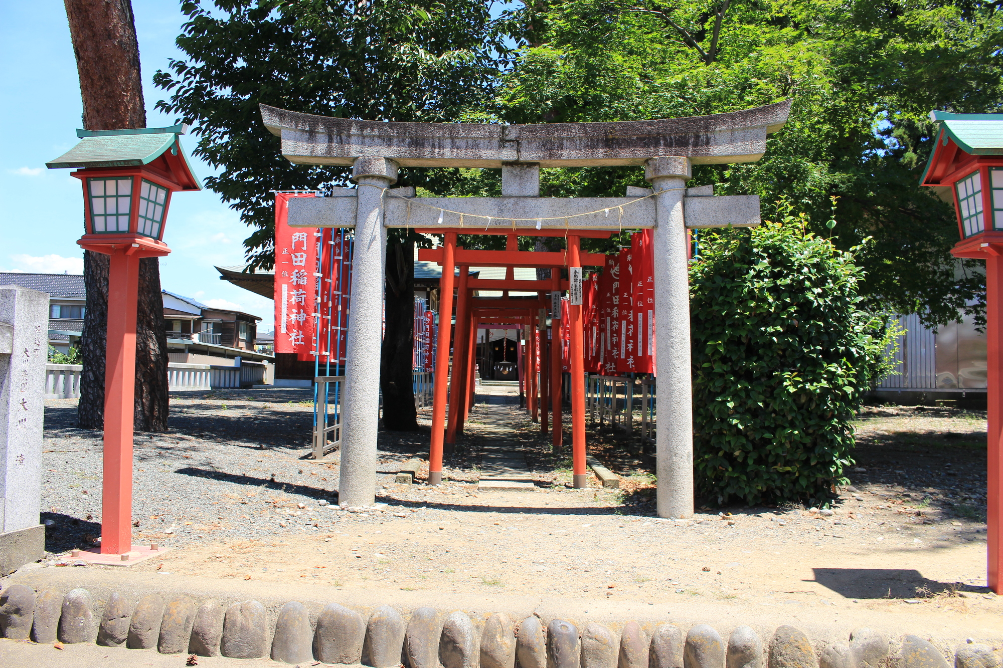 下野國一社八幡宮境内